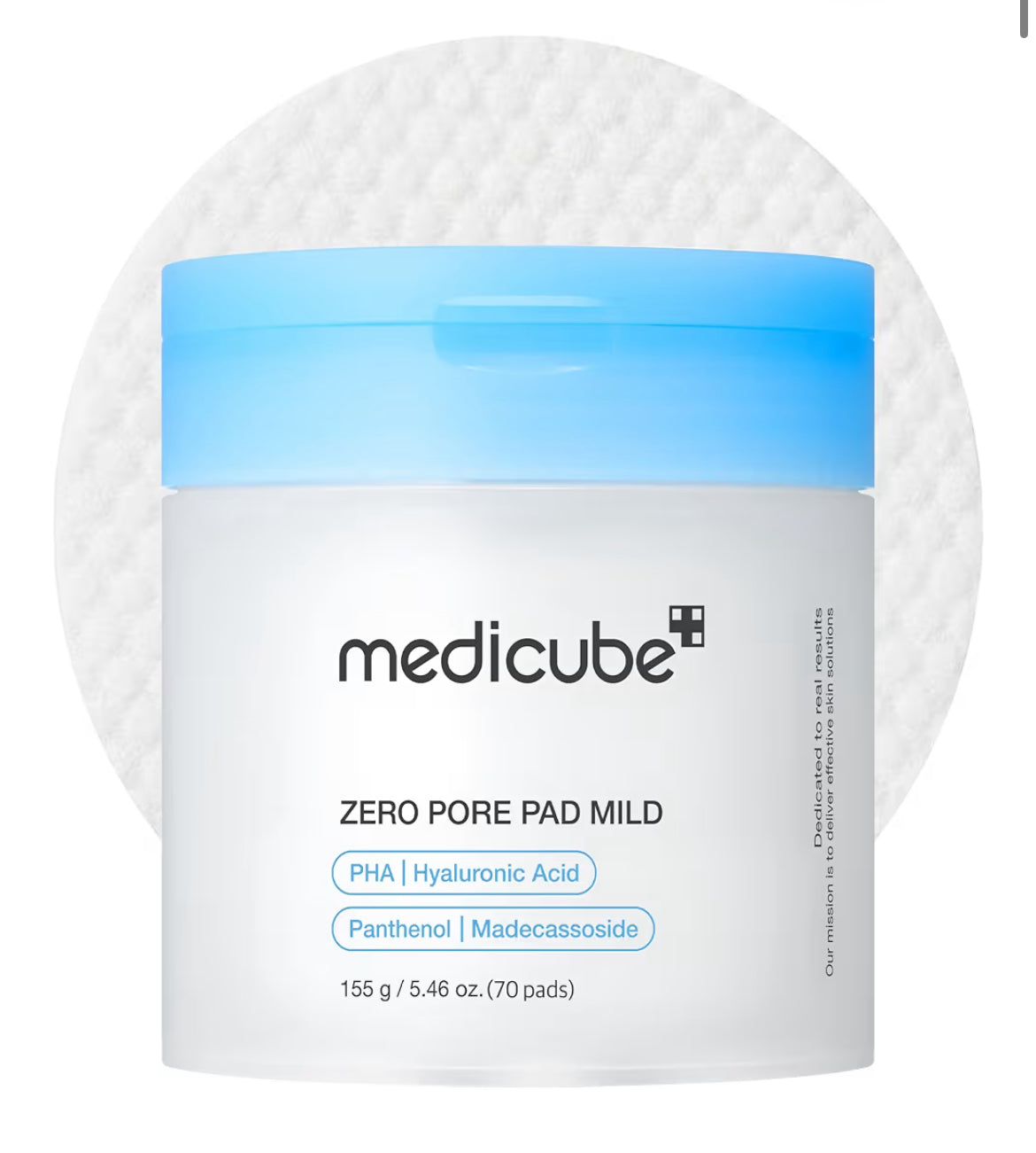 Medicube Zero Pore Toner Pads Mild Gentle – 70 Pads