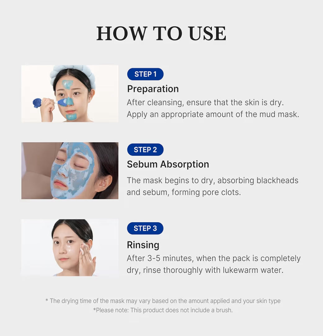 Medicube Zero Pore Blackhead Mud Facial Mask