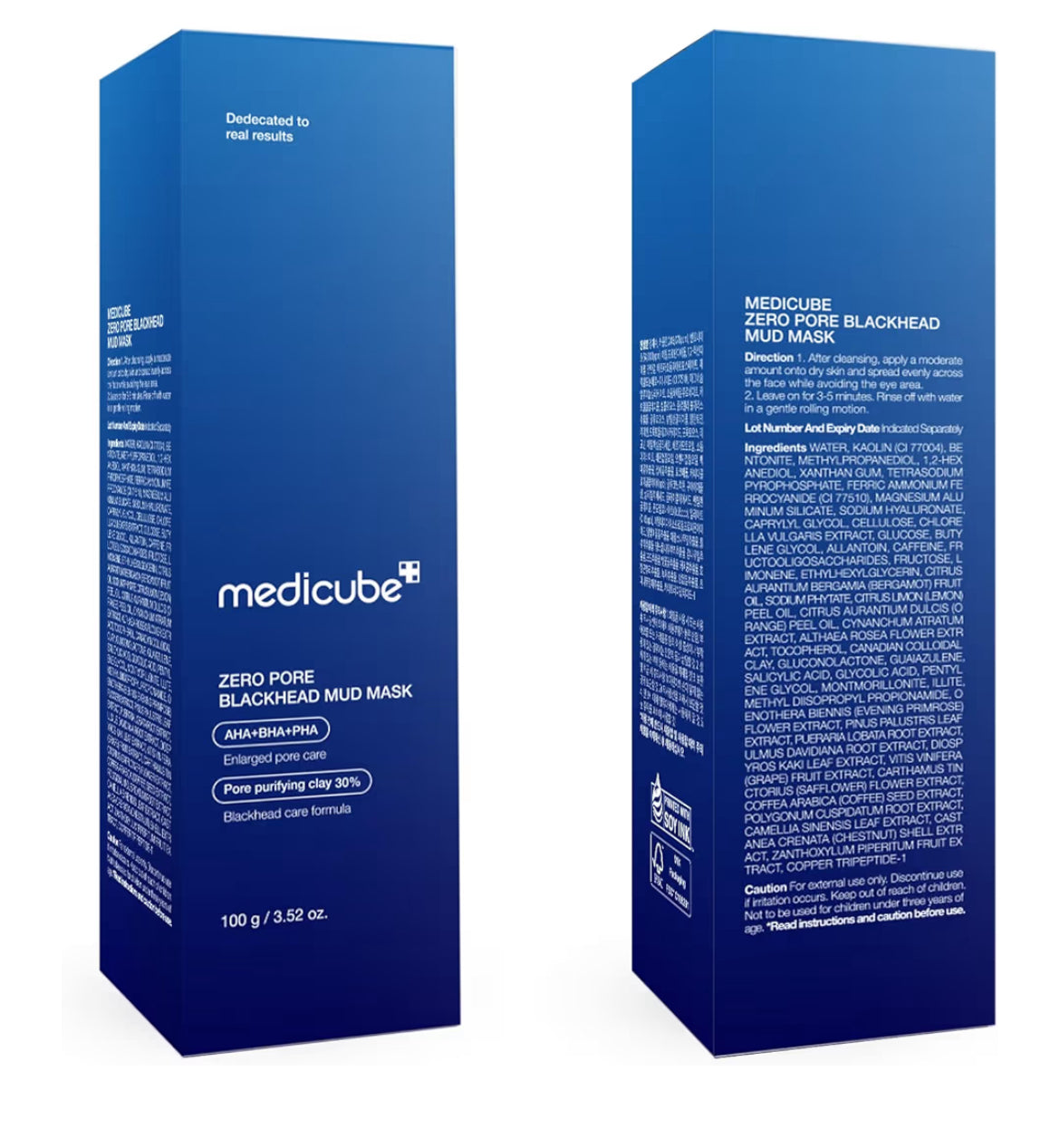 Medicube Zero Pore Blackhead Mud Facial Mask