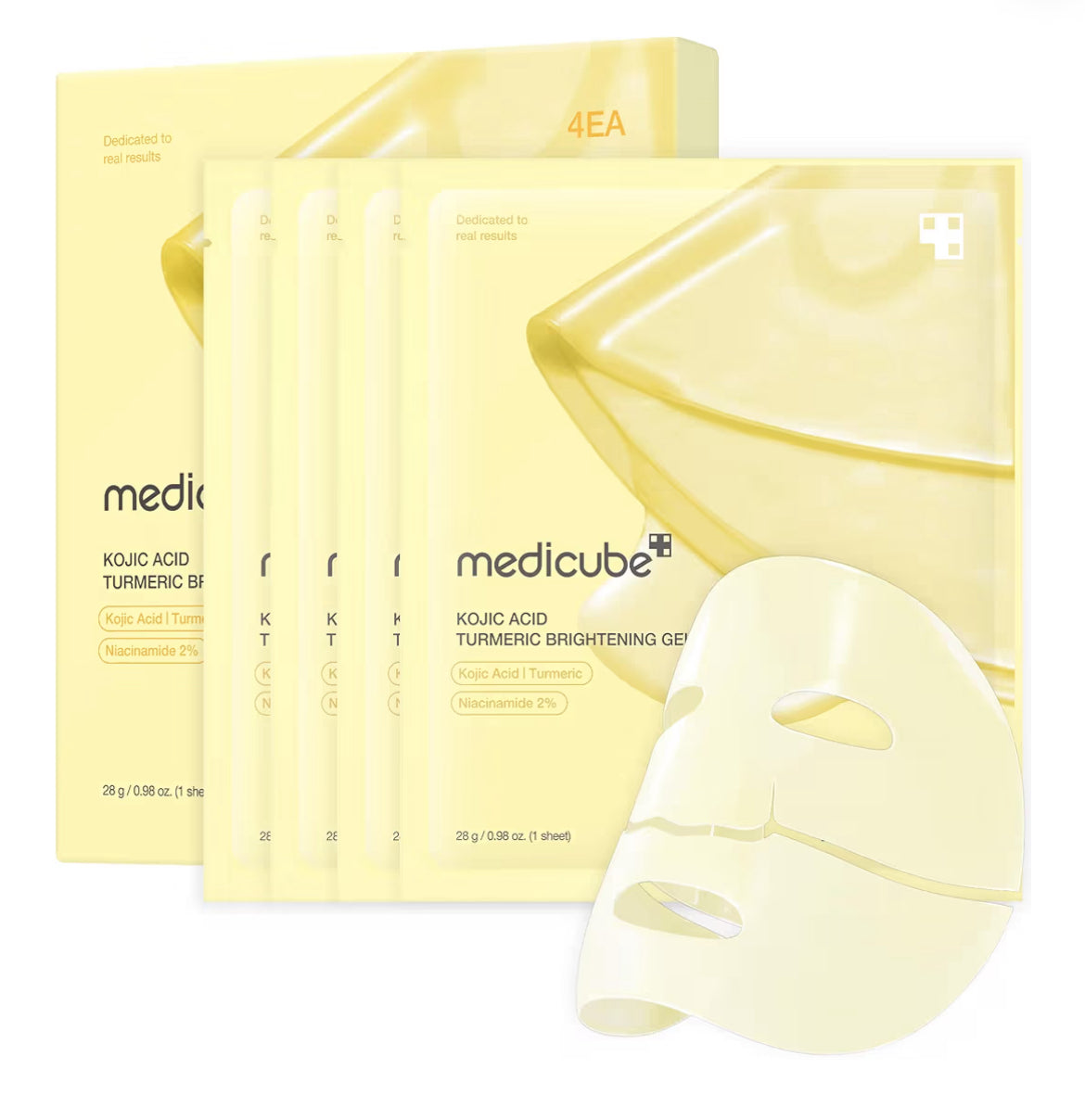 Medicube Kojic Acid Turmeric Gold Jelly Gel Mask
