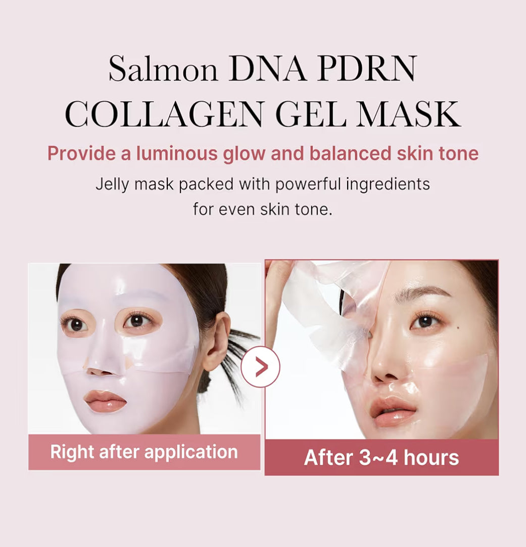 Medicube PDRN Pink Collagen Jelly Gel Mask 4pcs