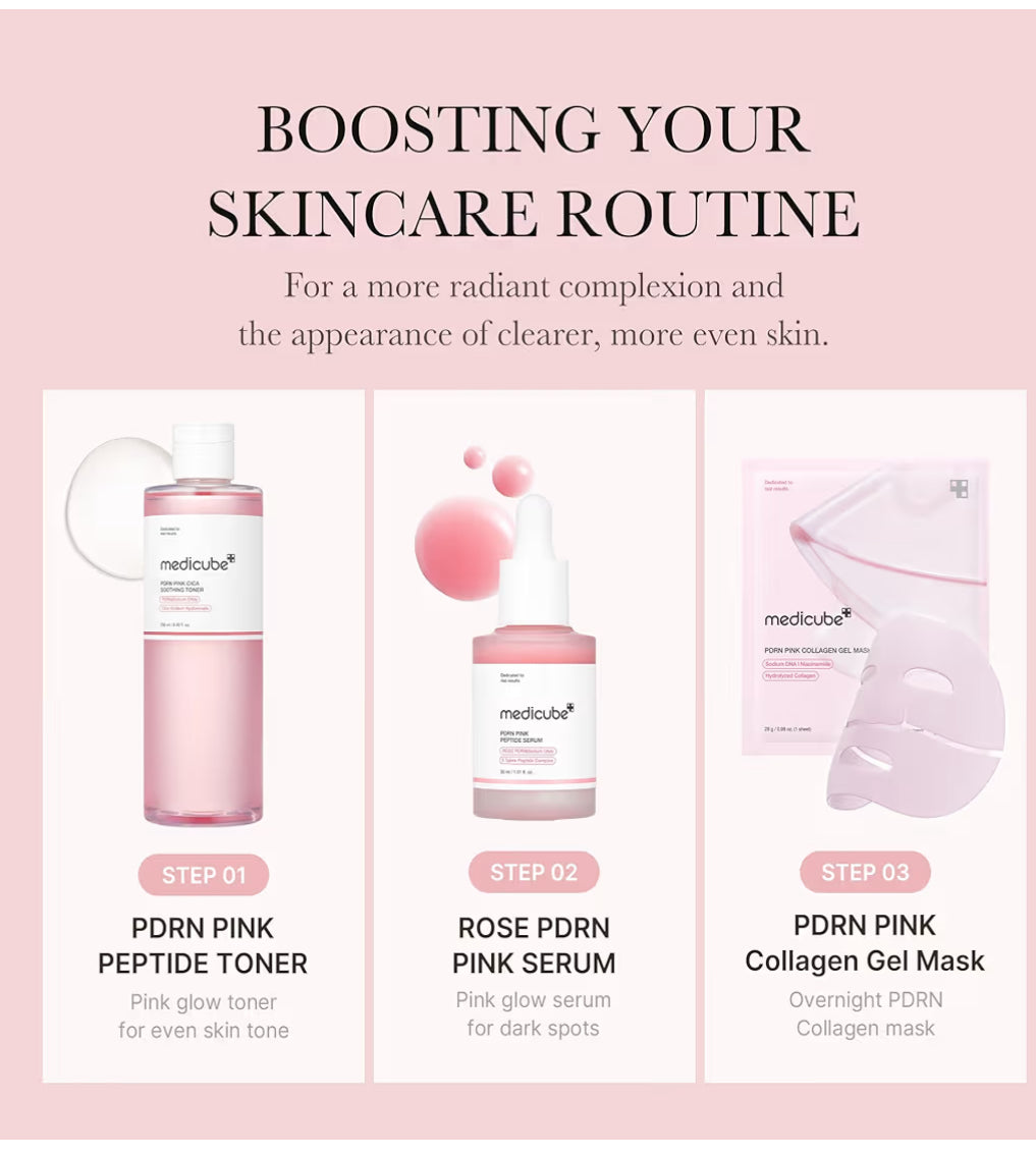Medicube PDRN Pink Cica Soothing Toner (250 ml)