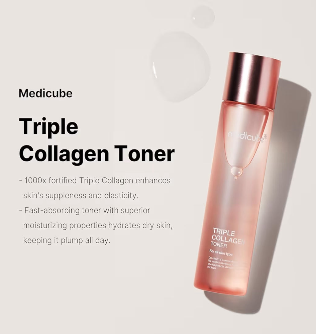 Medicube Triple Collagen Toner 4.0 – 140 ml