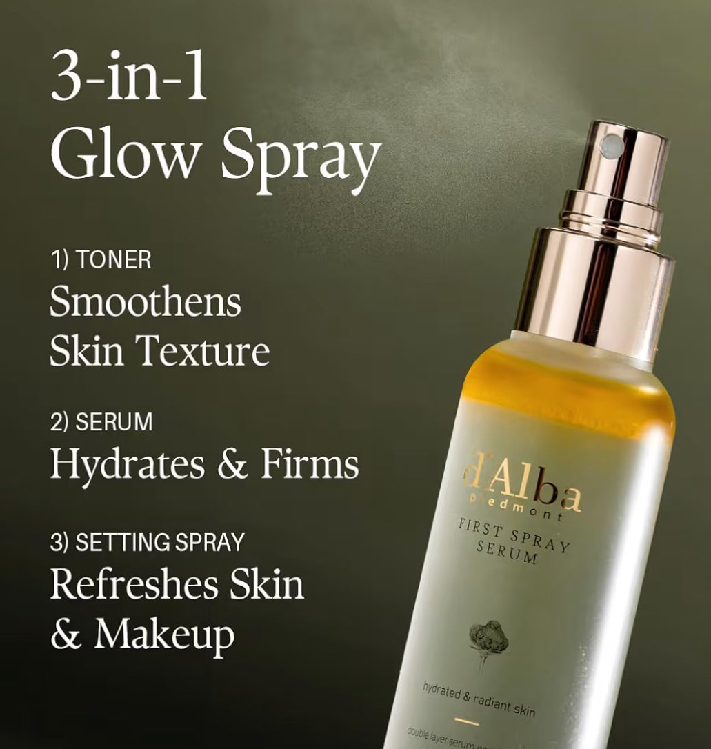 d’Alba First Spray Serum with Italian White Truffle 100ml