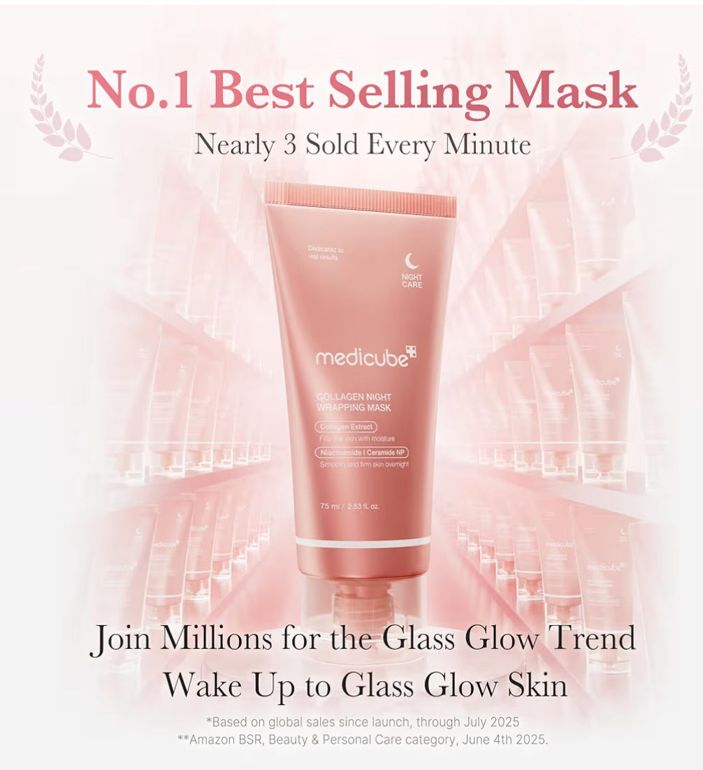 Medicube Collagen Night Wrapping Mask.