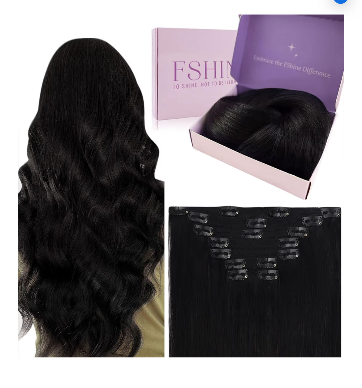 Clip In Hair Extensiones 120g 45cm