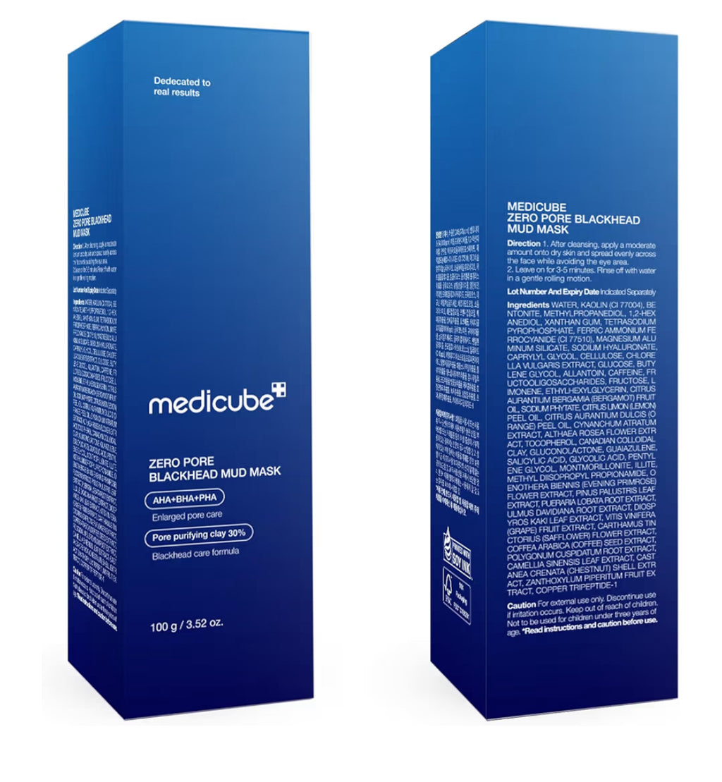 Medicube Zero Pore Blackhead Mud Facial Mask