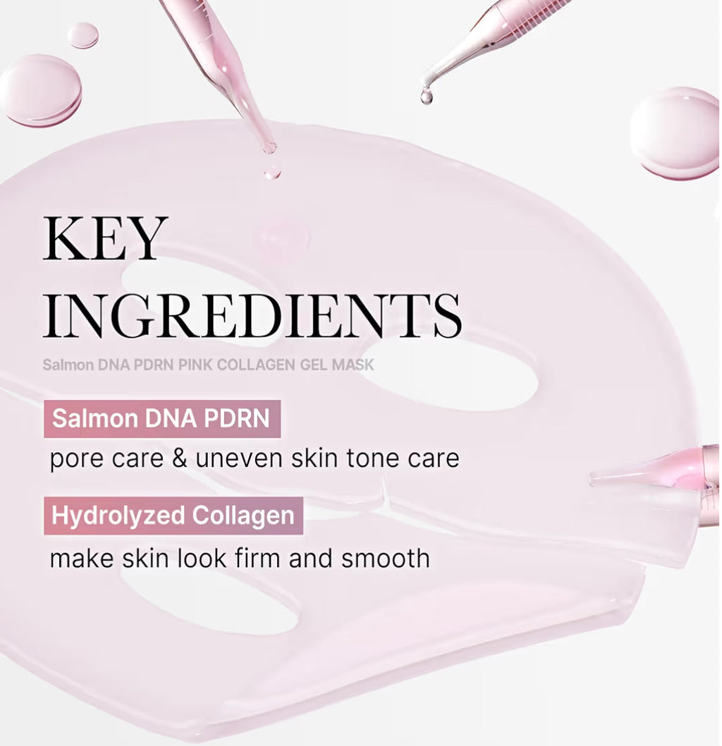 Medicube PDRN Pink Collagen Jelly Gel Mask 4pcs