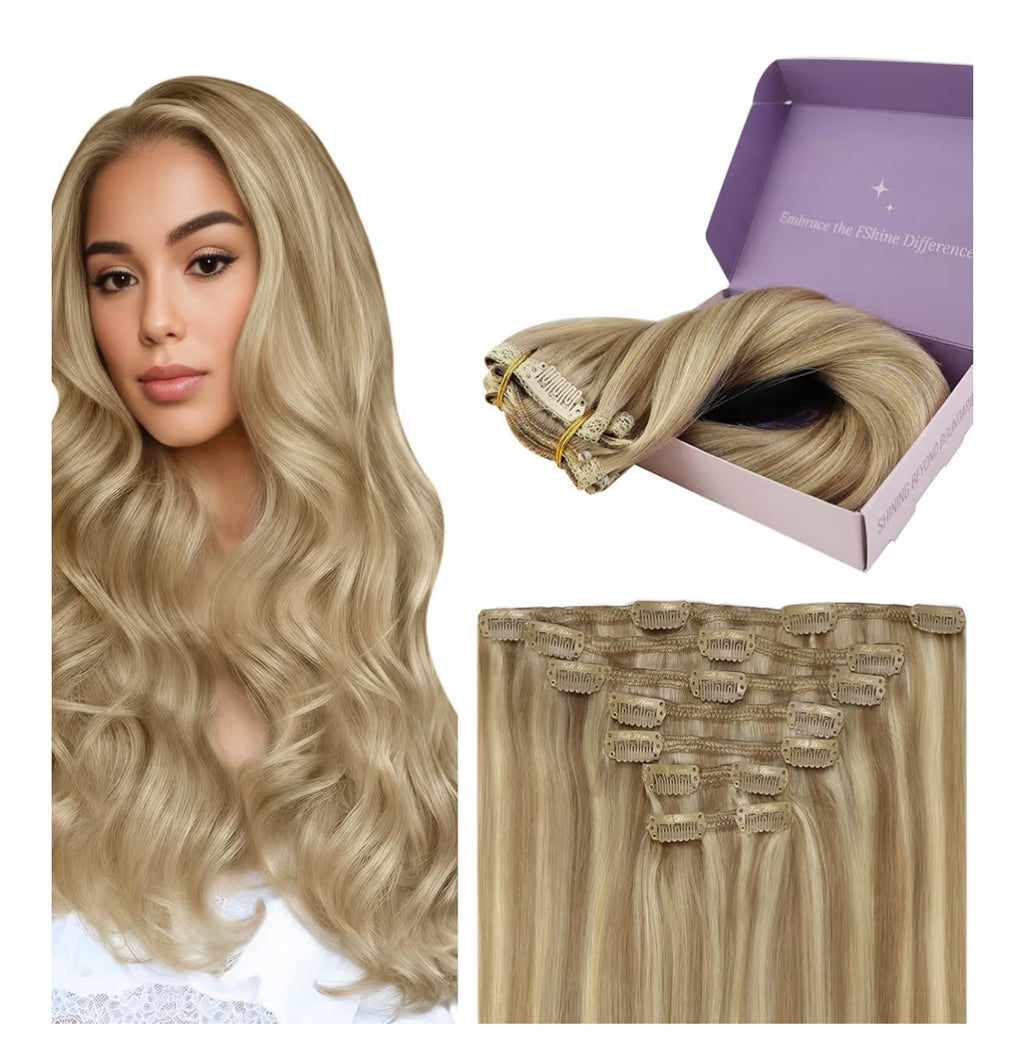 Clip In Hair Extensions 120g 55cm