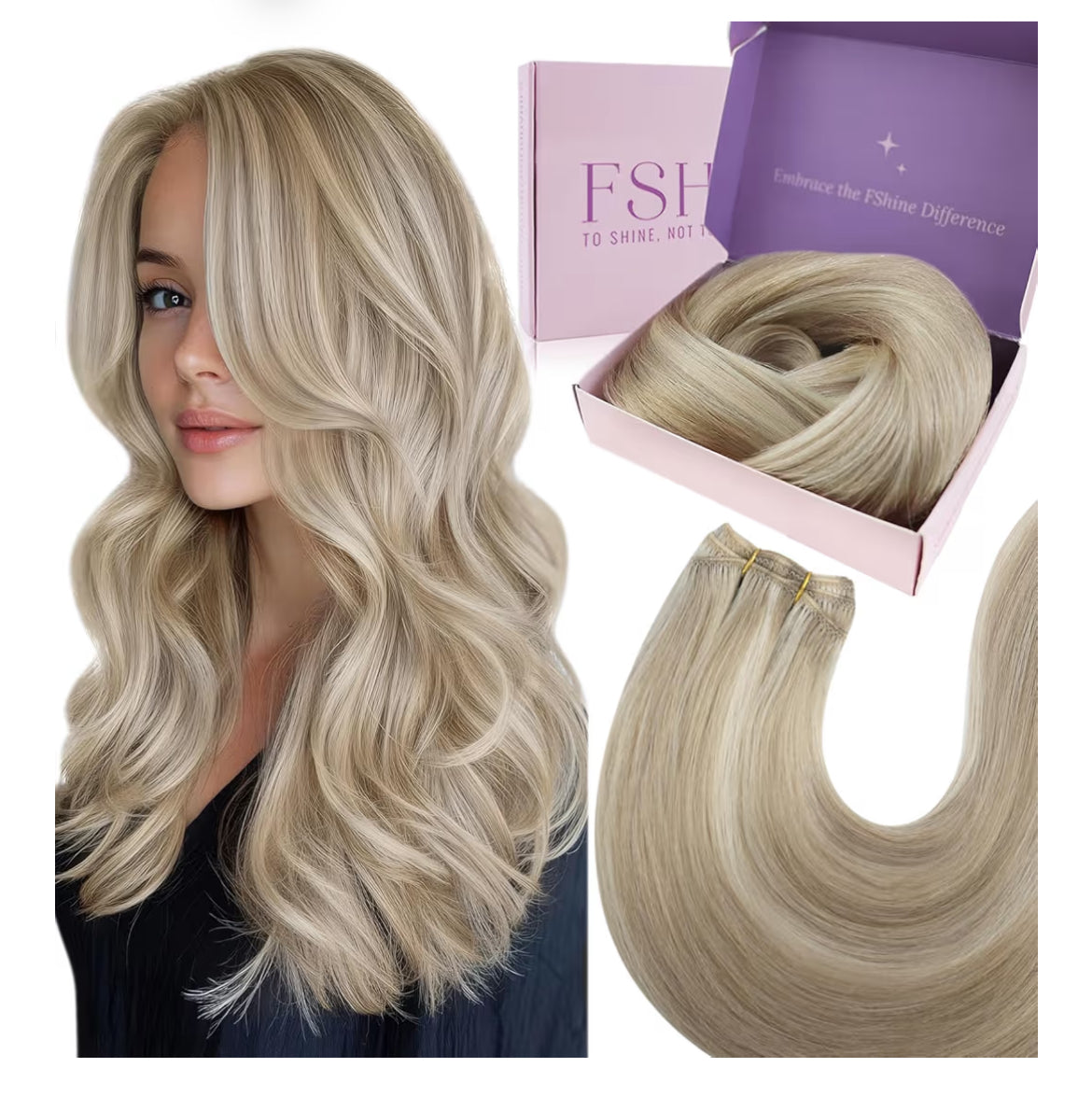 Weft Extensions 100g 60cm