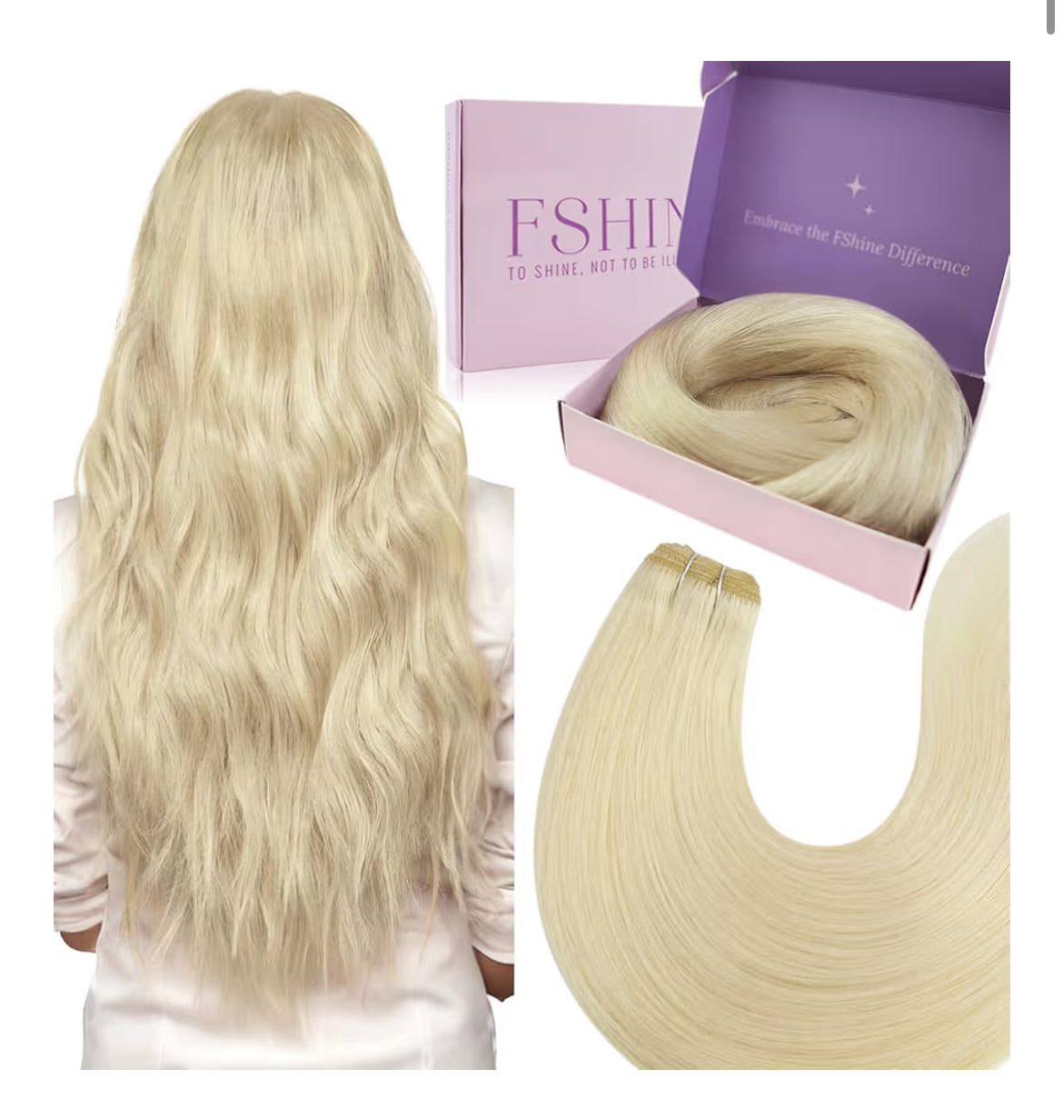 Weft Extensions 100g 60cm