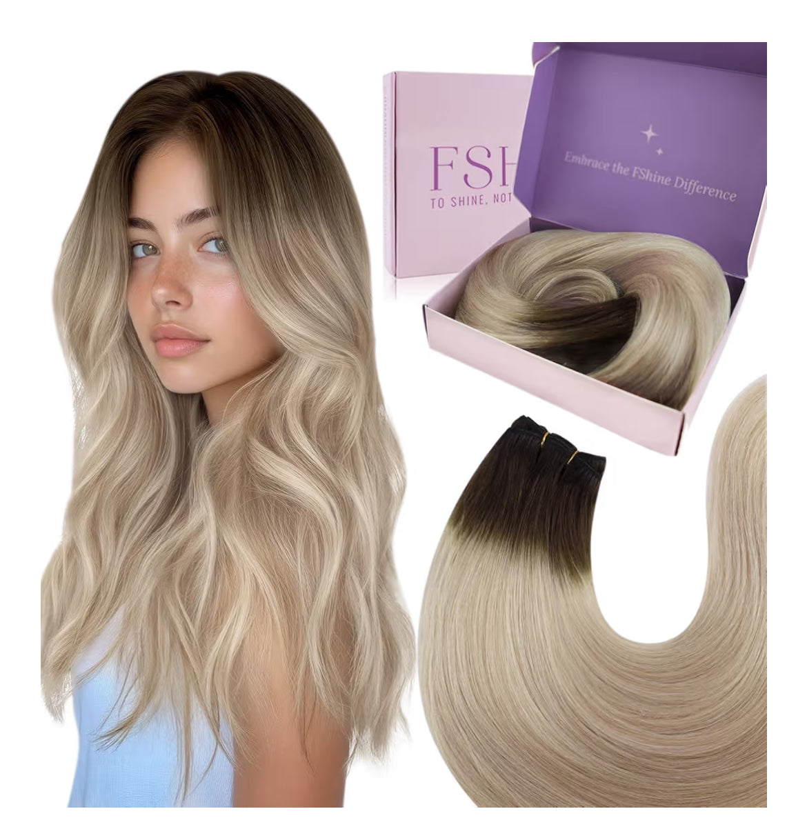 Weft Extensions 100g 55cm